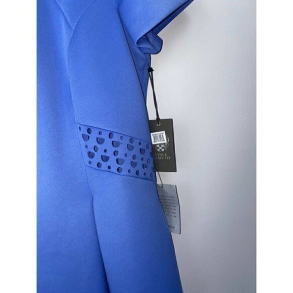 Vince Camuto Laser Cut Scuba Dress Sz 16W NWT - Picture 8 of 11